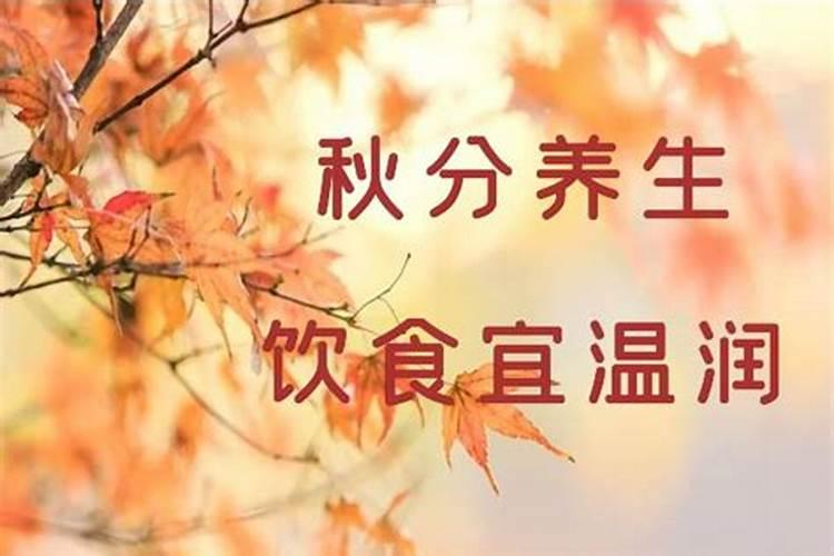 秋分时节吃什么最开运