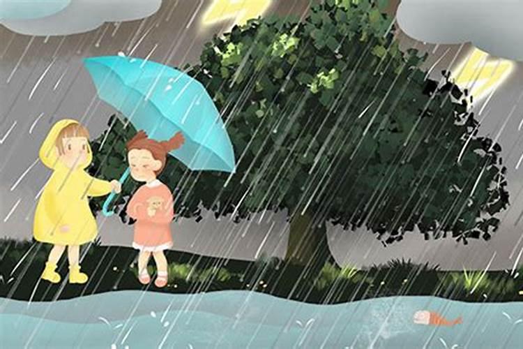 梦见下雨涨水到家门口的预兆