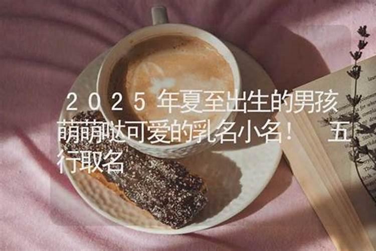 立夏出生的孩子小名