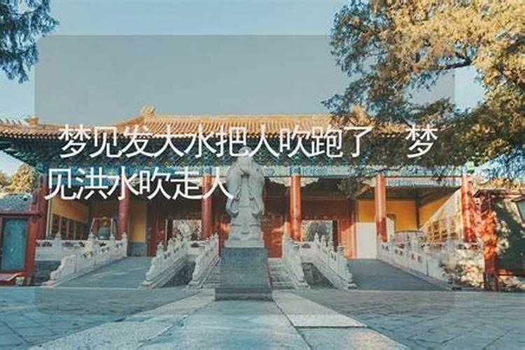 梦见波涛汹涌的洪水房子被冲垮妹妹被洪水冲走