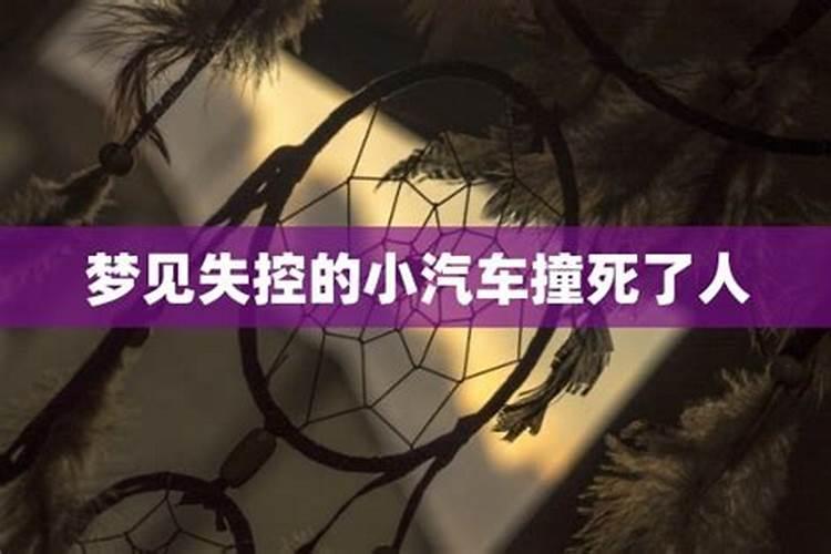 梦见自己的车失控了,人不在车上,车就自动乱跑到处乱撞,撞坏了许多...