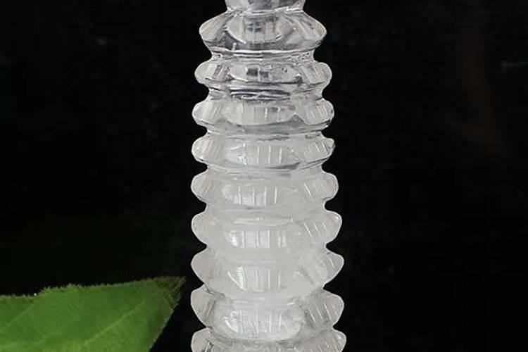 文昌塔旁边可以放白水晶吗