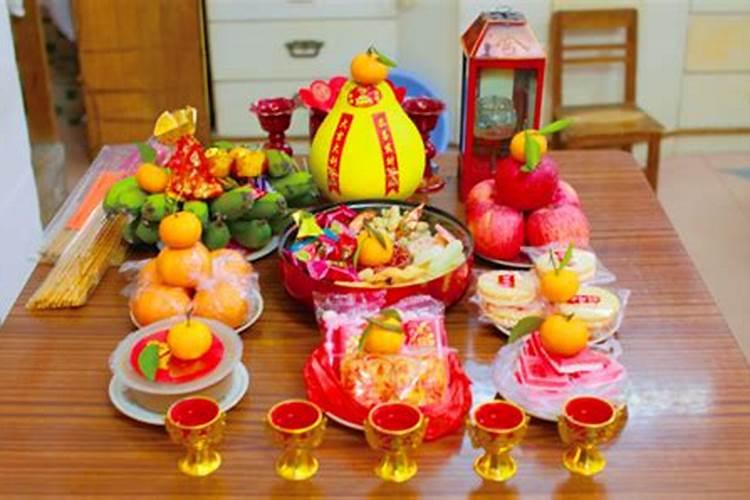 请财神贡品怎样摆放