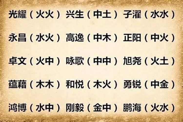 五行含金含水的公司名字 含有金和水的公司起名