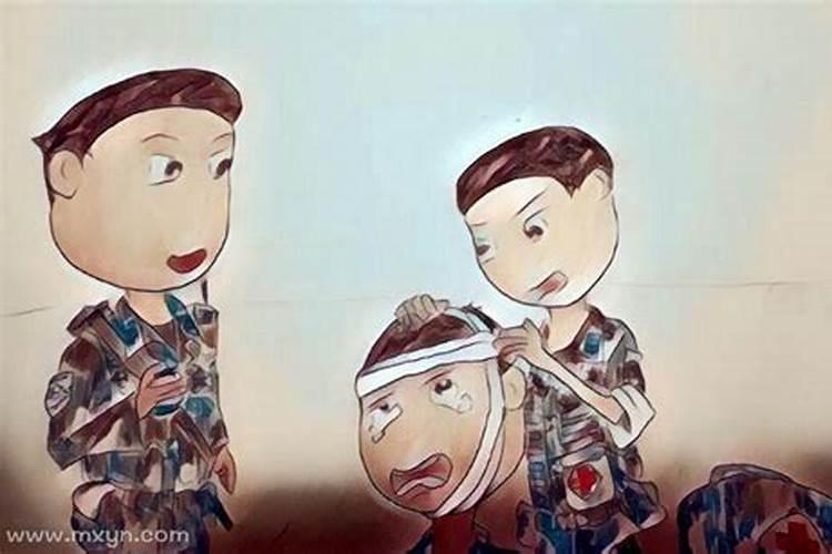 梦见老人骑自行车摔的头破血流