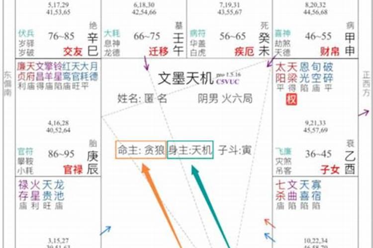 请问如何看八字主星？