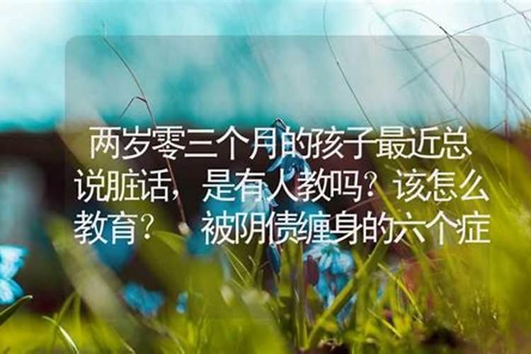静空讲父母的罪孽会转到子女身上吗
