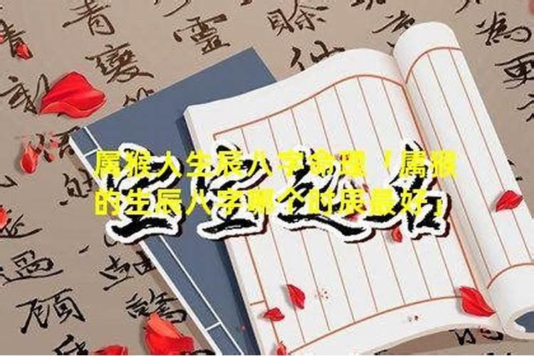 属猴人出生日的命运 属猴人出生日的运程