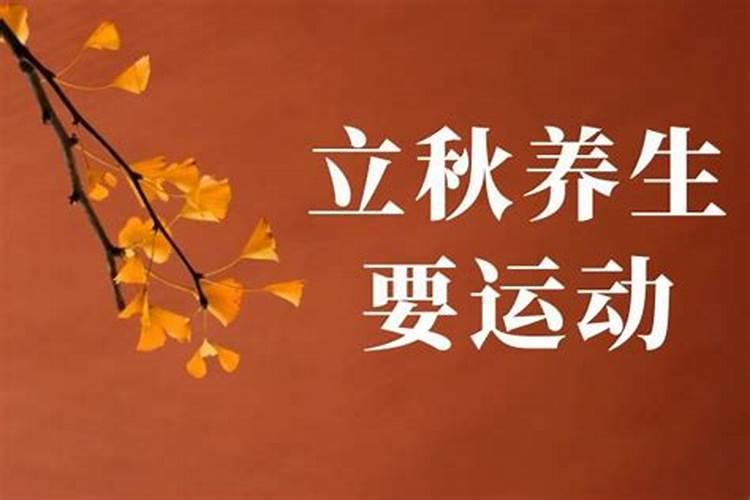 立秋了需要注意什么