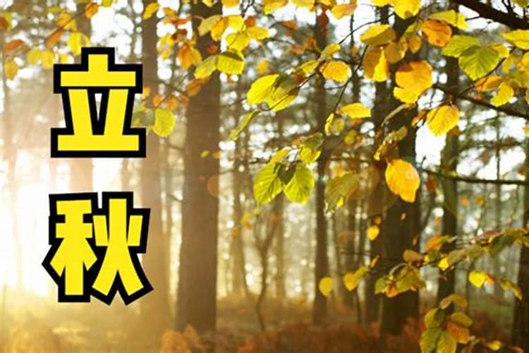 2025年立秋是几月几日