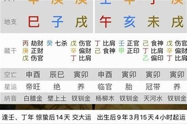 生辰八字 生辰八字算命一生运势？