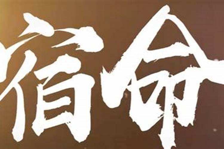 宿命是什么意思啊