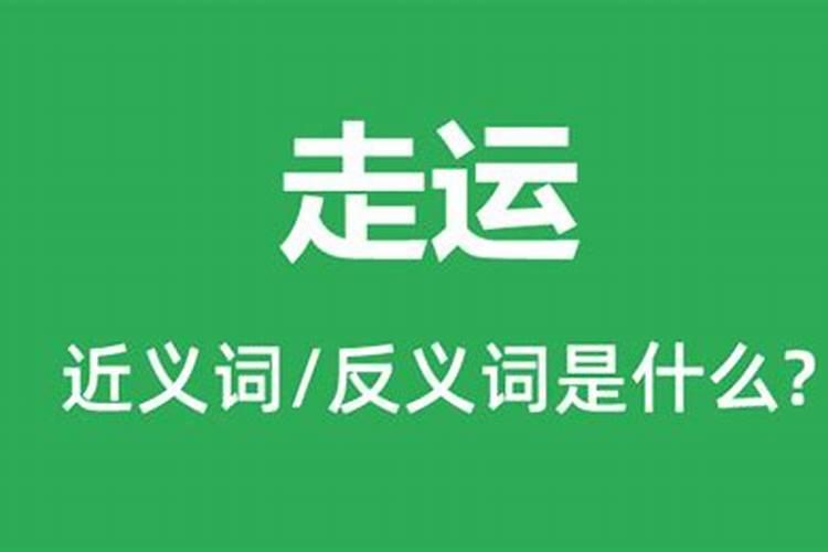 八字、周易中“中运”是什么意思