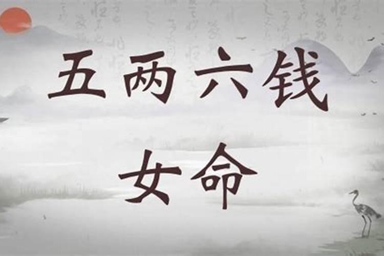 五两六女命为什么叫绝世5两6