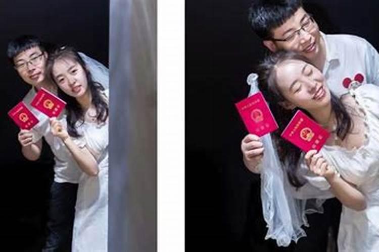 婚纱照拍了以后在结婚可以么？