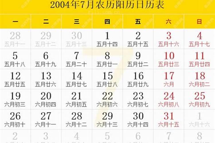 2004年阴历七月二十二出生的运程