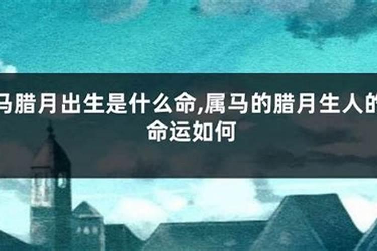腊月兔出生的是什么命运