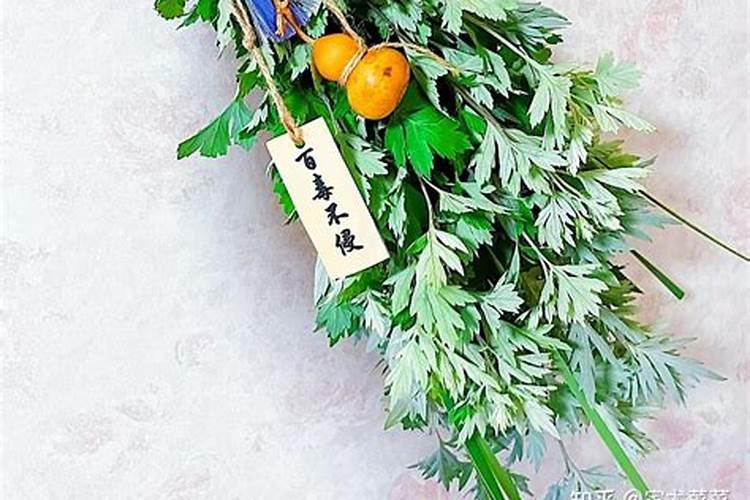 端午节挂艾草挂进门左边还是出门左边