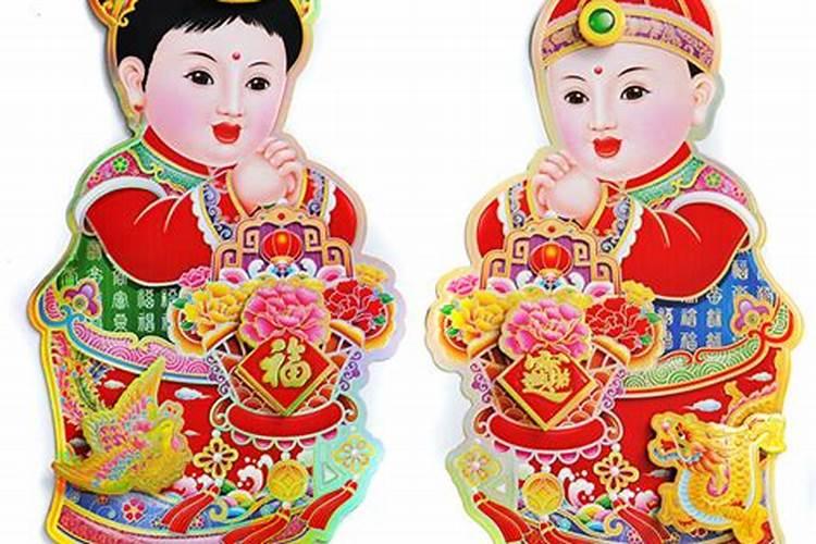 财神身边那两个小孩是什么童子？