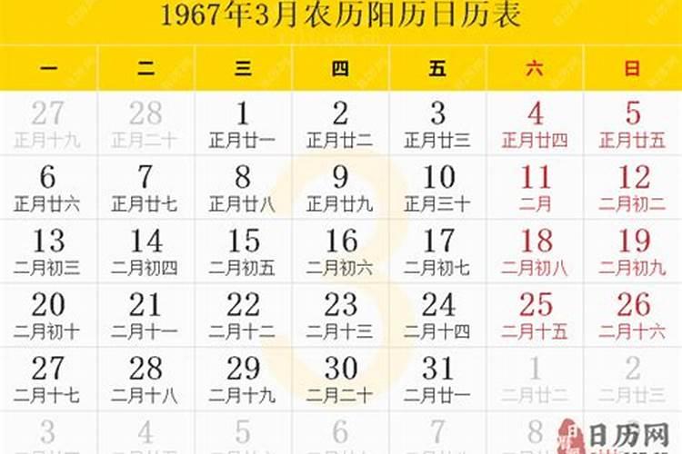 农历1967年3.28是什么星座