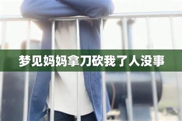 梦见爸爸用菜刀砍妈妈的预兆