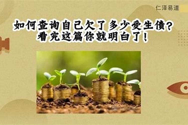 冤亲债主,要根据你的生辰八字算的,这个属于前世欠的债!欠多少就要还...