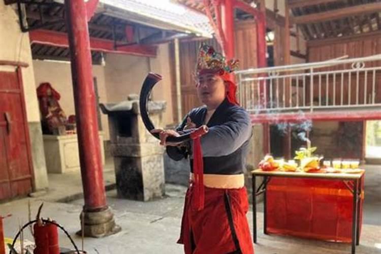 闾山派吹龙角技巧