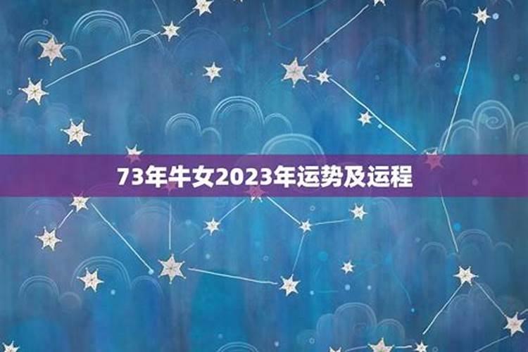 73年农历十一月十二属牛的牛年运程