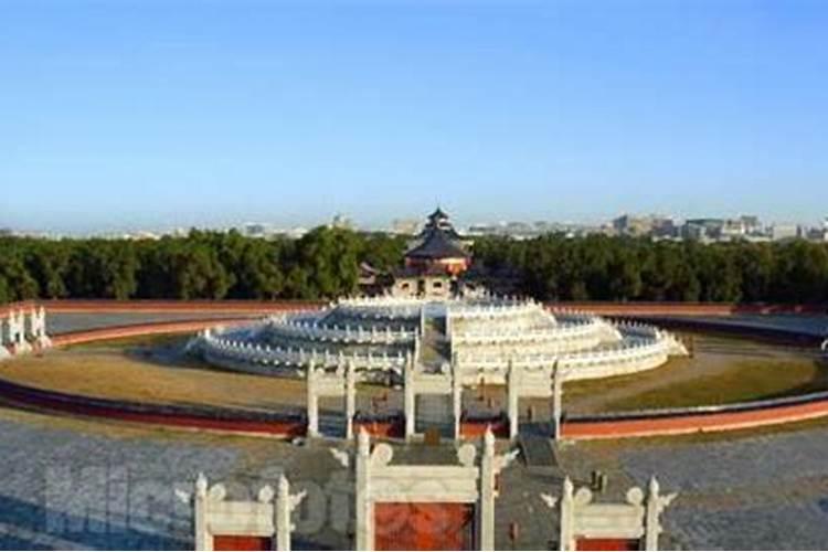 北京天坛举行祭天礼仪的地方