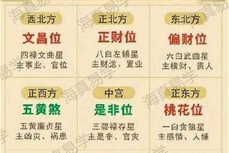 2023年九宫飞星图详解和化解方法