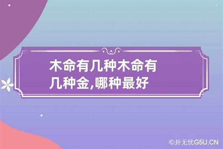 木命分为哪几种木,忌讳的楼层和颜色