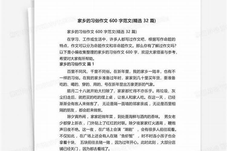 家乡的春节广西罗城作文