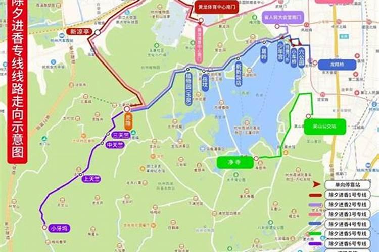 杭州钱江陵园的陵园地图