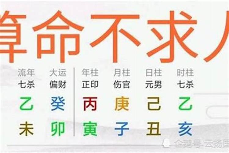 算命不求人算几两命