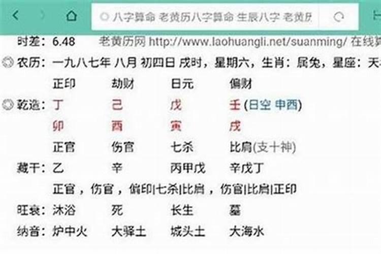 禄四柱八字用语