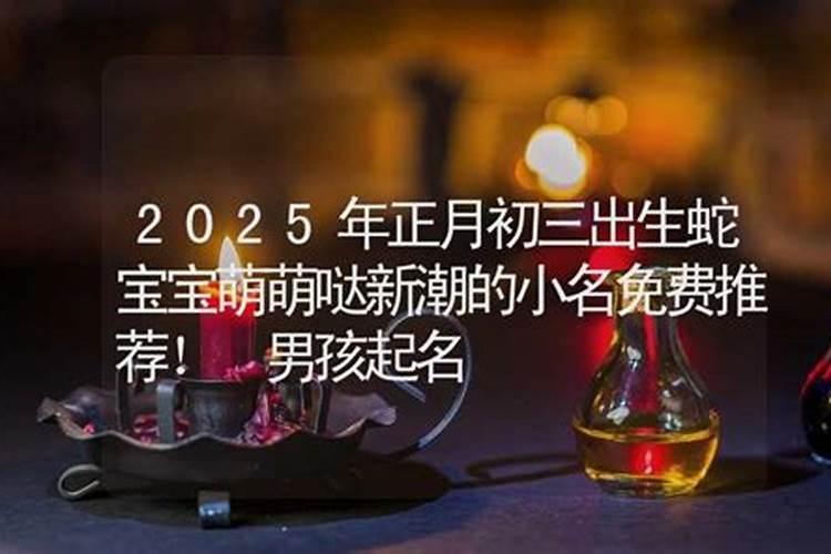 2025年大年初三出生的男孩起名 意指气宇轩昂
