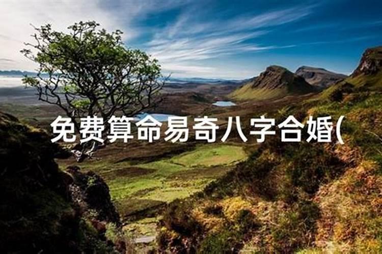 算命说合婚是什么意思啊
