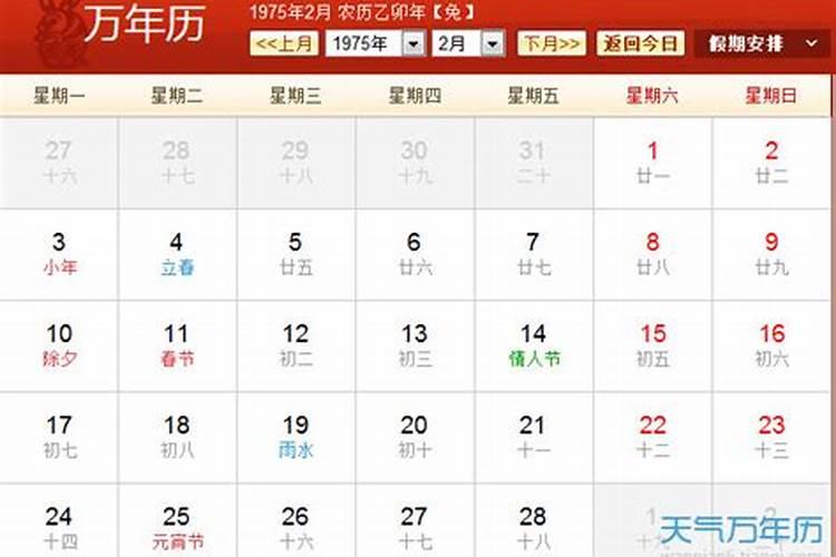 1975年农历的3月15日是公历的几月几日？