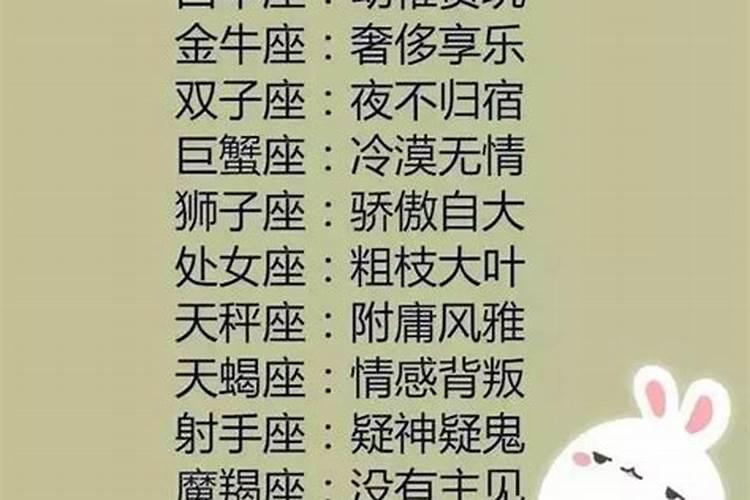 十二星座运势排名