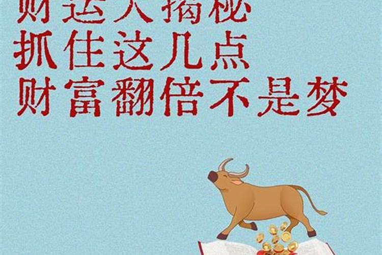 农历9月出生的属牛人运势