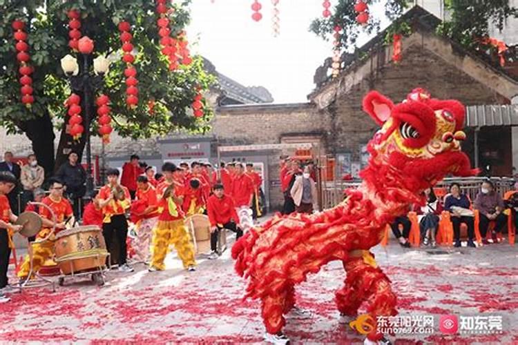 东莞市春节习俗