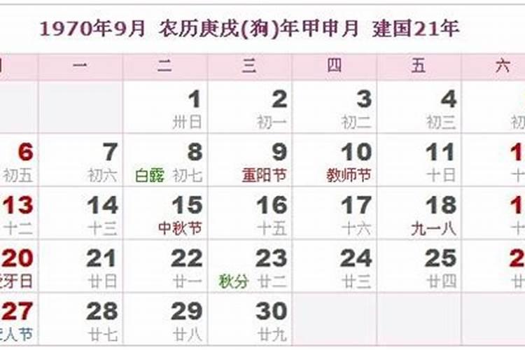 公历1970年2月7日,农历正月初二出生属什么