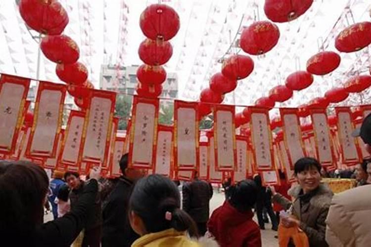 元宵节的灯谜有哪些呢