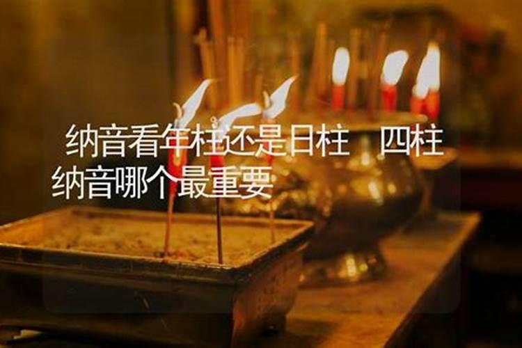 纳音看年柱还是日柱,六十甲子纳音五行命理