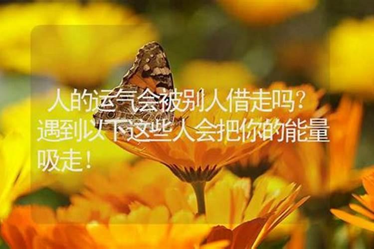 借别人家的面可以借运？