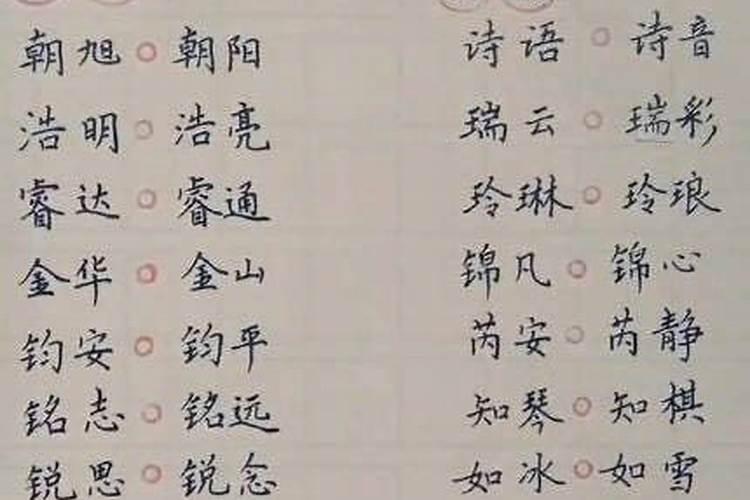 猪年宝宝起名宜用字