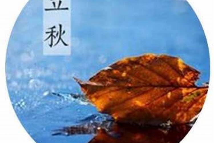 什么时候是立秋 立秋是什么