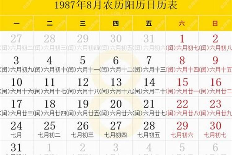 1987年几月兔最有福气