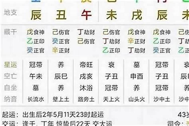 算命中的刑是什么意思？