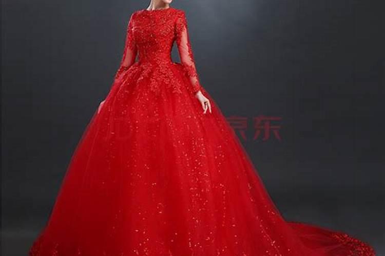 梦见自己穿红衣服结婚什么征兆